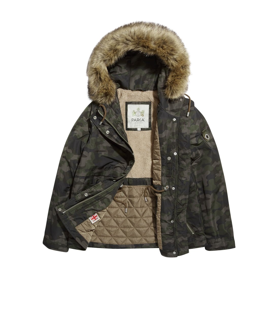 Hollister fur coat popular