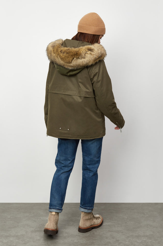 Wanderer Short-Length Faux Fur Jacket