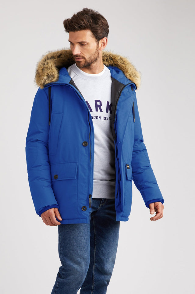 Alaska Mid - Length Faux Fur Parka - Parka London