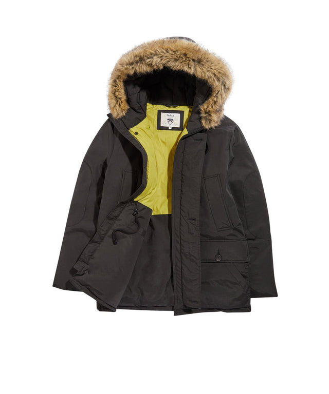 Alaska Mid - Length Faux Fur Parka - Parka London