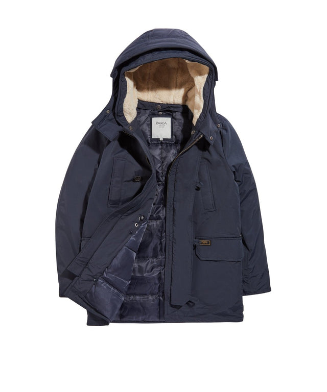 Expedition Mid - Length Shearling Parka - Parka London