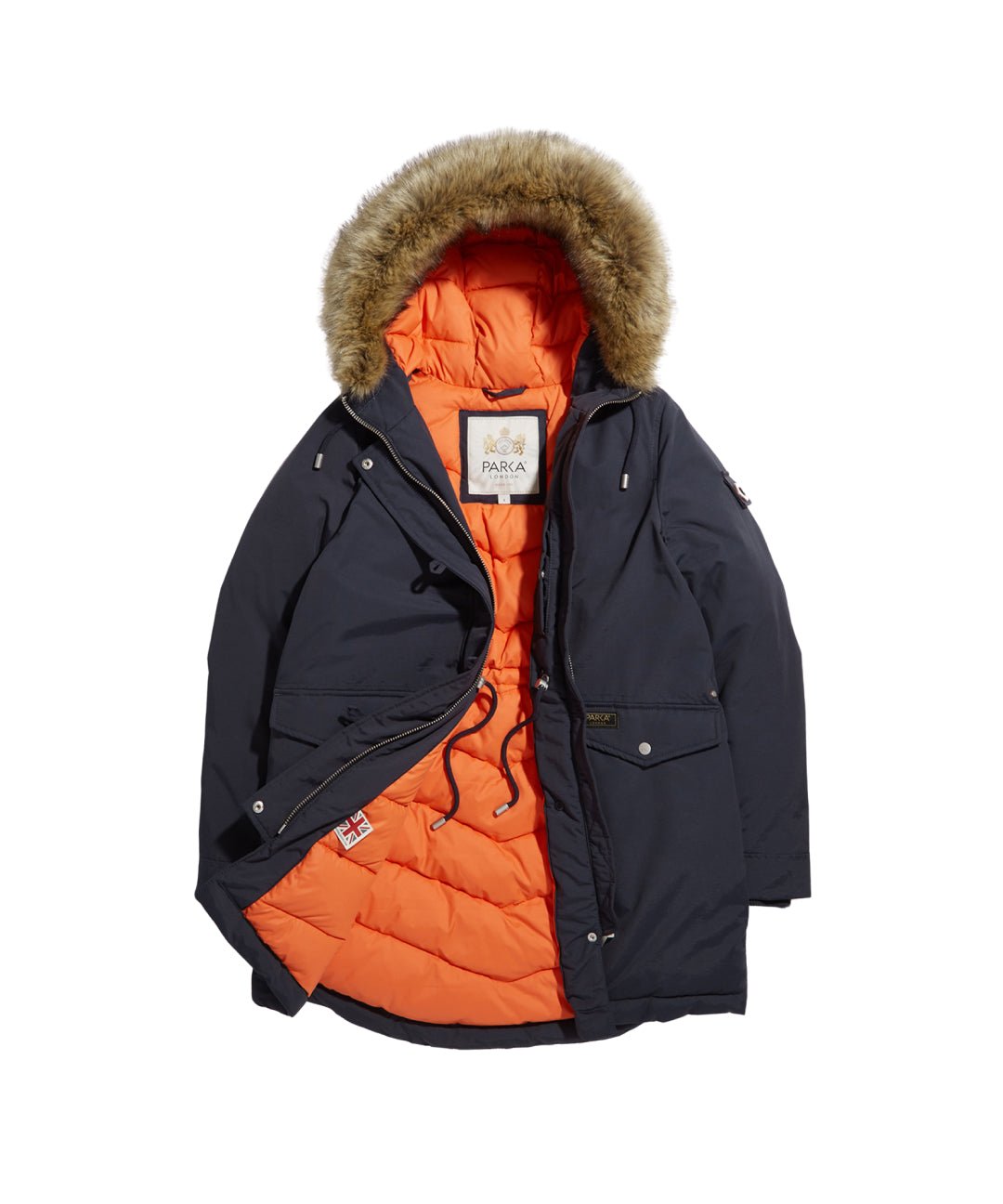 Faux parka hotsell