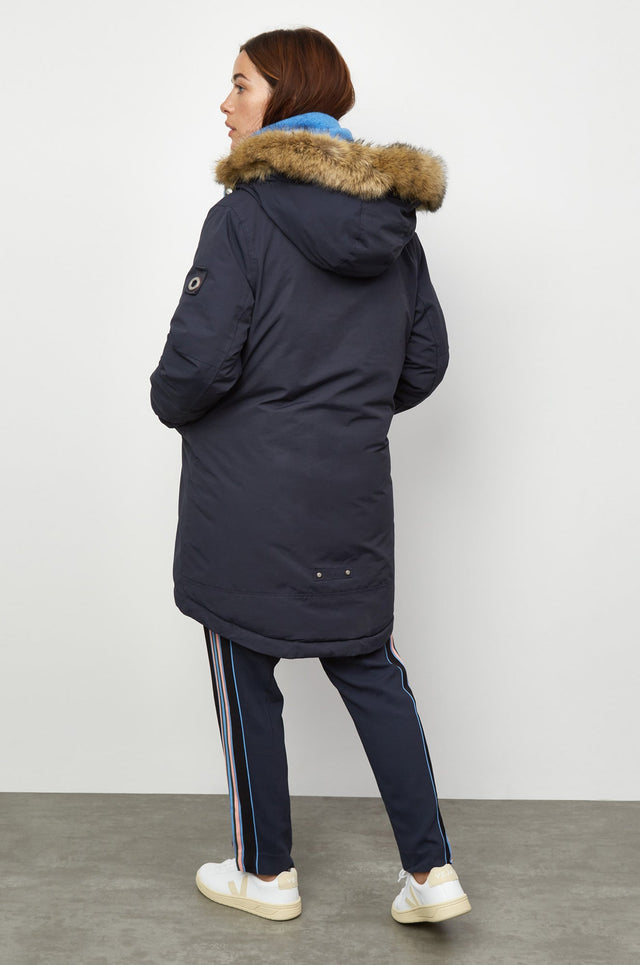 Stormont Long - Length Faux Fur Parka - Parka London