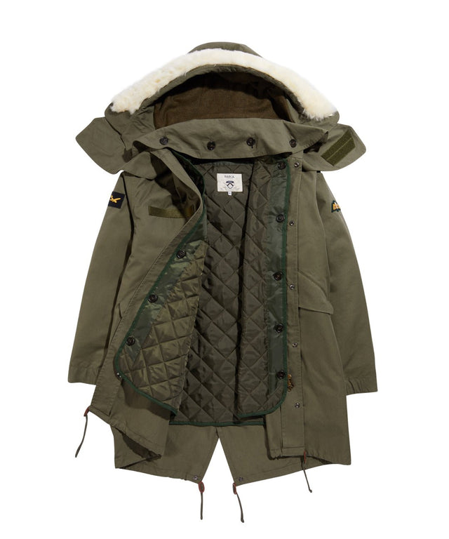 The P53 Long - Length Faux Fur Parka - Parka London