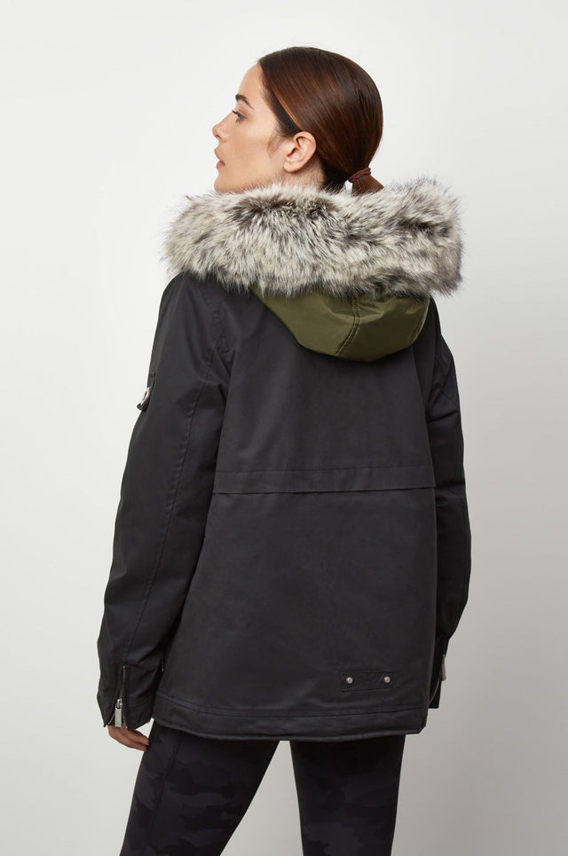 Wanderer Short - Length Faux Fur Jacket - Parka London