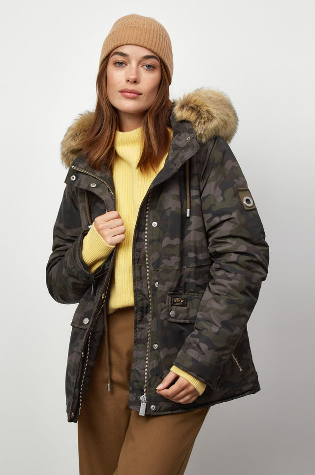 Wanderer Short - Length Faux Fur Jacket - Parka London