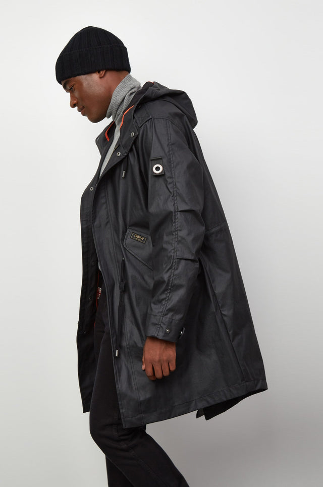 Watson Waxed Cotton Long - Length Parka - Parka London